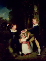 Portrait des enfants de Lord George Cavendish, 1790